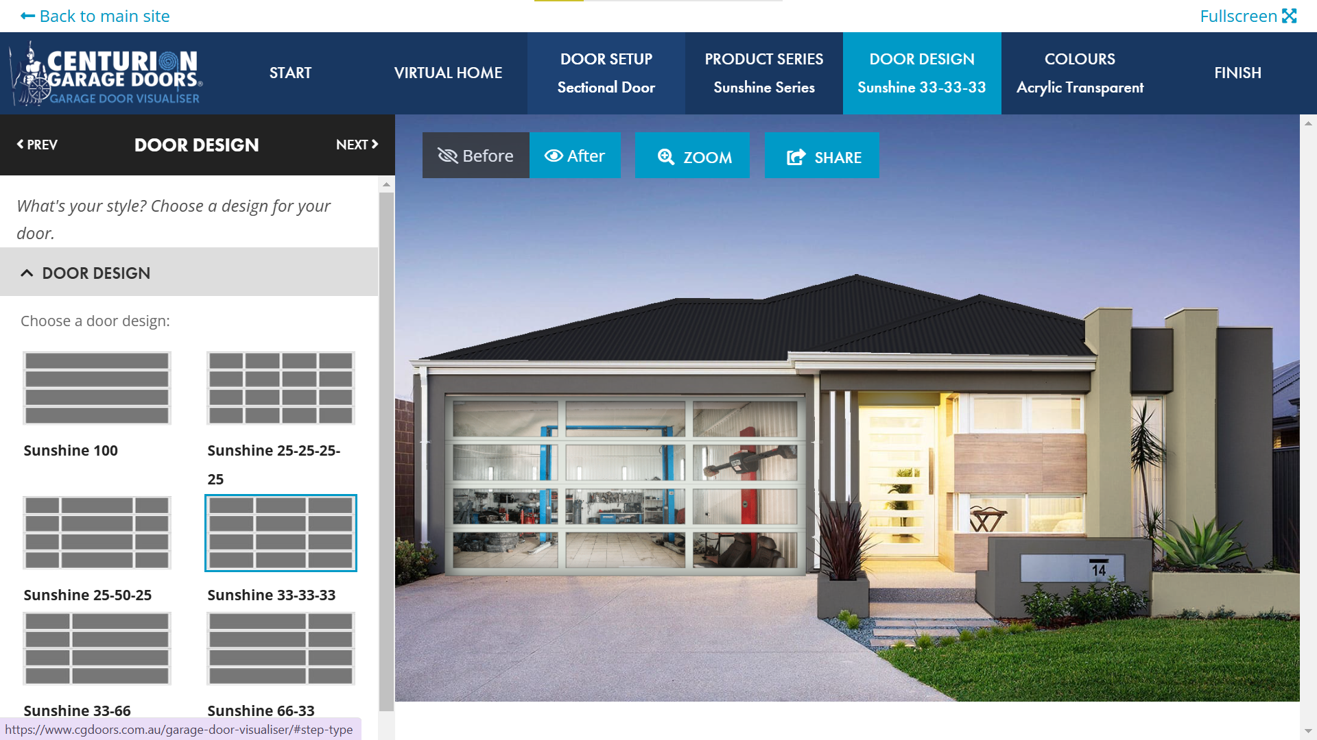 "The Sunshine Series used translucent inserts in a painted steel frame"